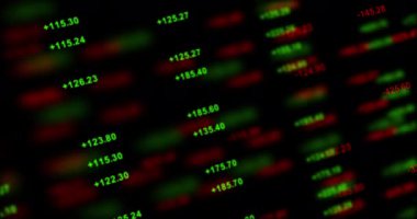 3D görüntüleme arayüzü sığ alan etkisi derinliği, koyu ve tahıl işlemeli gelecekteki siber kavramı