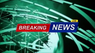 Breaking News template, Collection of news TV program title on dark background. Breaking News text on a tag and badge. elegant and modern style, vector illustration EPS10.
