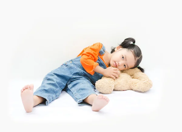 Porträt asiatische baby girl — Stockfoto