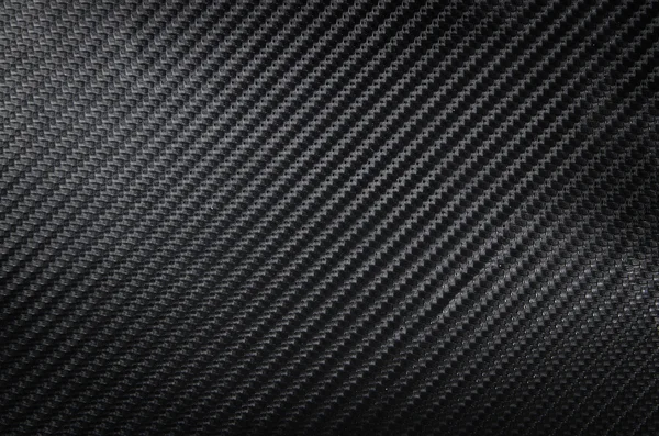 碳纤维黑色背景纹理 — 图库照片