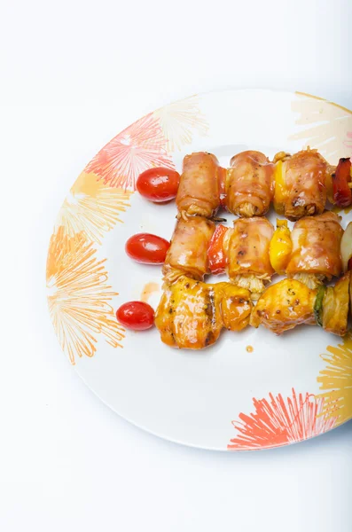 Close up barbecue  dish — Stock Photo, Image