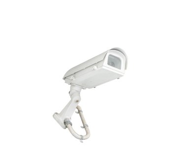 İzole güvenlik cctv kamera