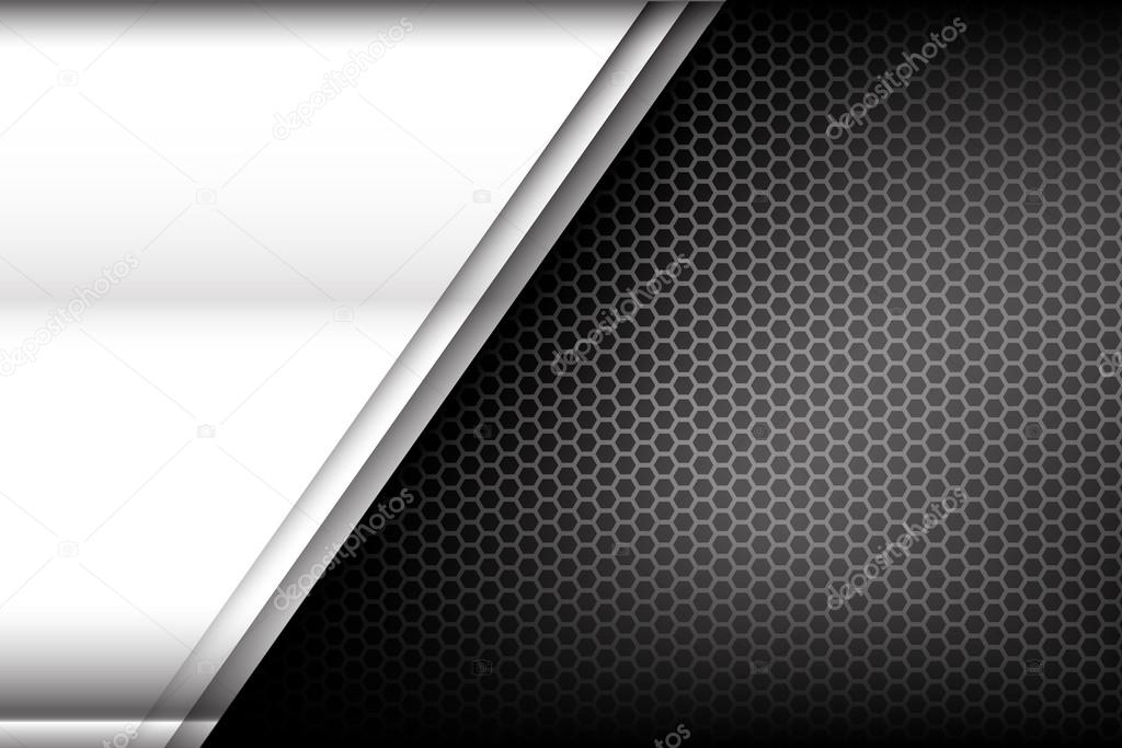 Metallic steel and honeycomb element background texture 001