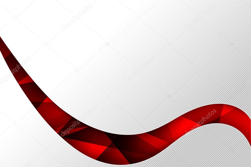 Abstact background Red curve, wave stripe line clear element 001 Stock  Vector Image by ©thekaikoroez #69492221