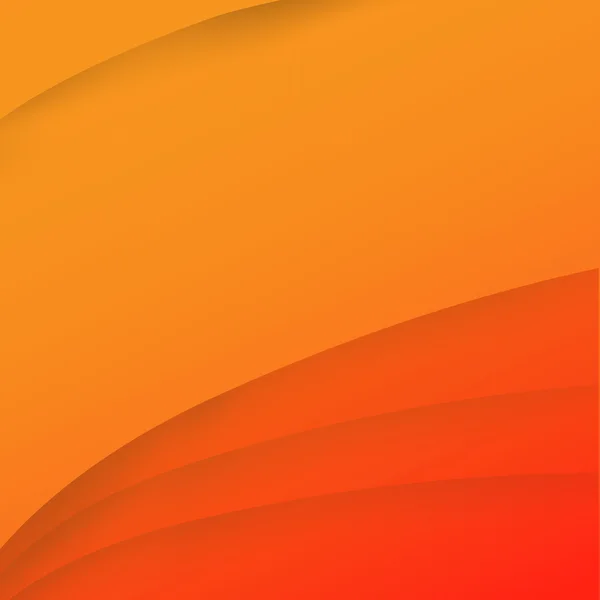 Ola abstracta naranja fondo vector ilustración 001 — Vector de stock