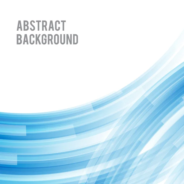 Fond abstrait courbe lumineuse et lumineuse bleu 004 — Image vectorielle