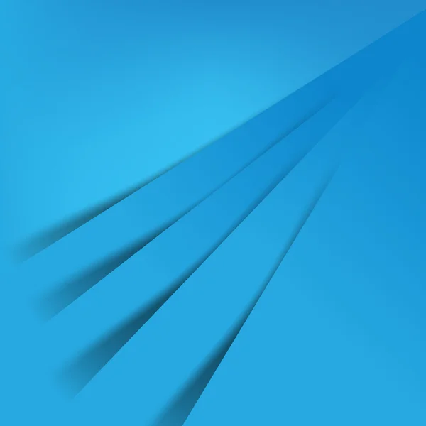 Abstract vector blue background overlap layer and shadow - vecto — ストックベクタ