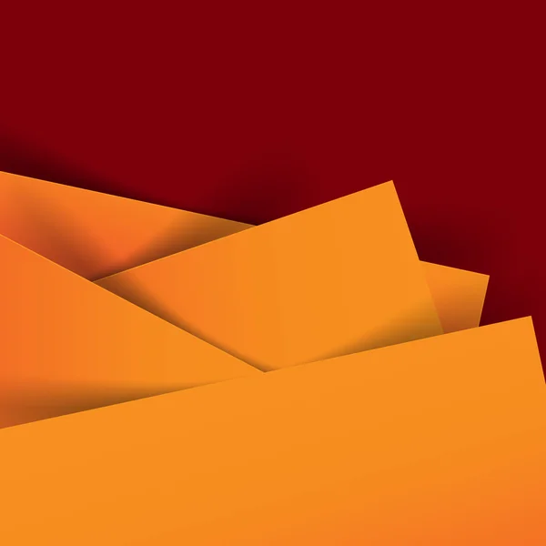 Abstract vector orange and dark red  background overlap layer an — Διανυσματικό Αρχείο