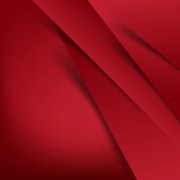 Capa de superposición de fondo rojo vector abstracto y sombra - vector — Archivo Imágenes Vectoriales