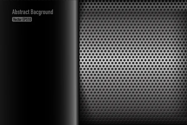 Chrome black and grey background texture vector illustration 007 — Stockvector