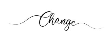 Basit harf değiştirme betiği sancak vektörü siyah renk