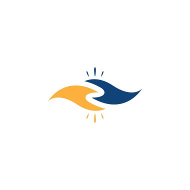 soyut el logo vektörü