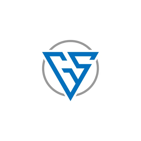 Anfangsbuchstabe Logo Vektor — Stockvektor