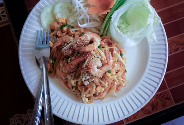 Pad Thai, asiatisches Essen — Stockfoto