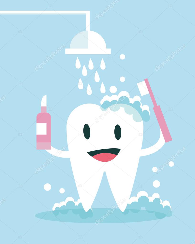 Tooth Brushing and take shower Itself.