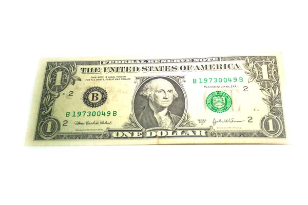 Enad stat av Amerika en Dollar sedlar — Stockfoto