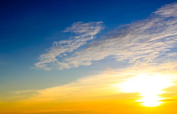 Beautiful sky at Phu Tub Berk Viewpoint, Phu Hin Rong Kla National Park in Thailand Royalty Free Stock Images