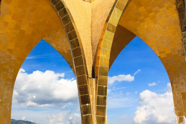 Plaats Van Aanbidding Van Boeddhisten Tempel Een Boeddhist Wat Pra — Stockfoto