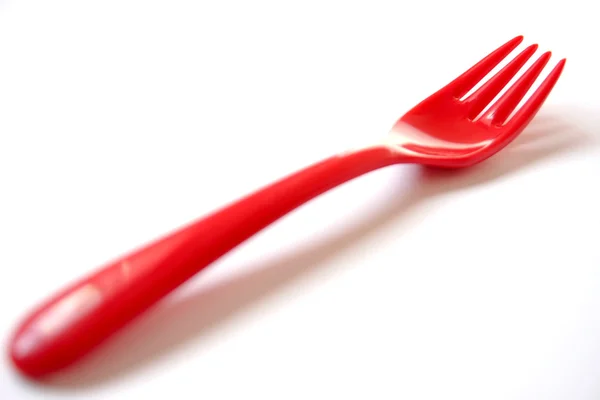 Red fork — Stock Fotó