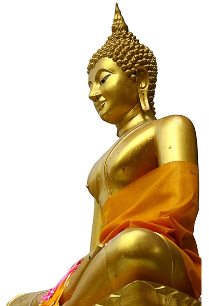 Statue en or bouddhisme — Photo