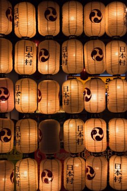 Japon yazı lamba Festivali