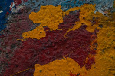 Boyalarla yapılan soyut renkli arkaplan