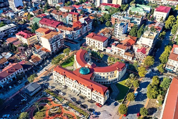Gebäude Mit Rotem Dach Batumi Straßen — Stockfoto