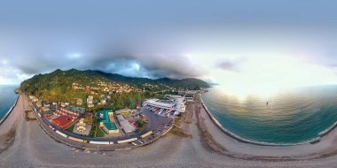 İHA 'dan 360 VR Batumi plajı