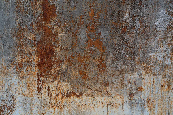 抽象的な背景としての金属錆壁 — ストック写真