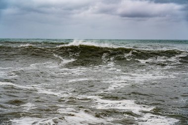 Karadeniz 'in fırtınalı dalgaları
