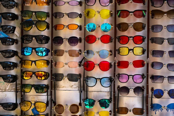 Batumi Georgia April 2021 Sunglasses Market — Stock Photo, Image