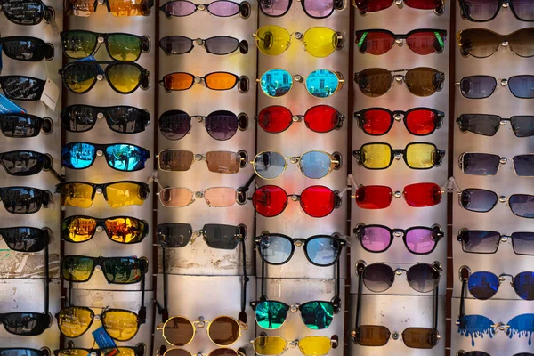 Batumi Georgia April 2021 Sunglasses Market — Stock Photo, Image