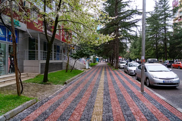格鲁吉亚 2021年4月25日 Inasaridze街 — 图库照片