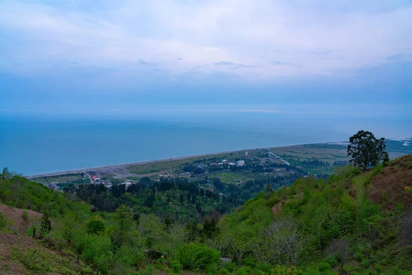 Hermoso Paisaje Desde Monte Gonio Adjara Georgia — Foto de Stock