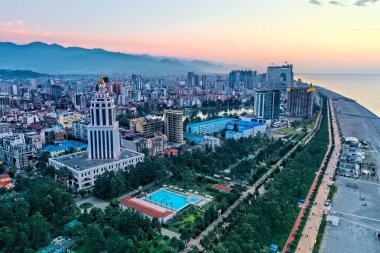 Batumi, Georgia - 28 Nisan 2021 Sheraton Batumi Oteli