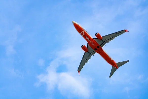 Batumi Georgia April 2021 Sky Airlines Plane Sky — Stock Photo, Image