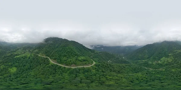 360 Pohoří Stálezelené Stromy Národní Park — Stock fotografie