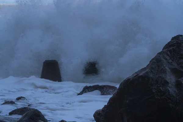 Vagues Sur Mer Noire — Photo