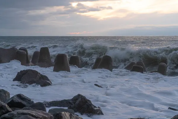 Olas Mar Negro — Foto de Stock