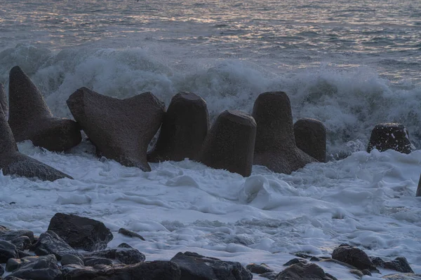 Vågor Vid Svarta Havet — Stockfoto