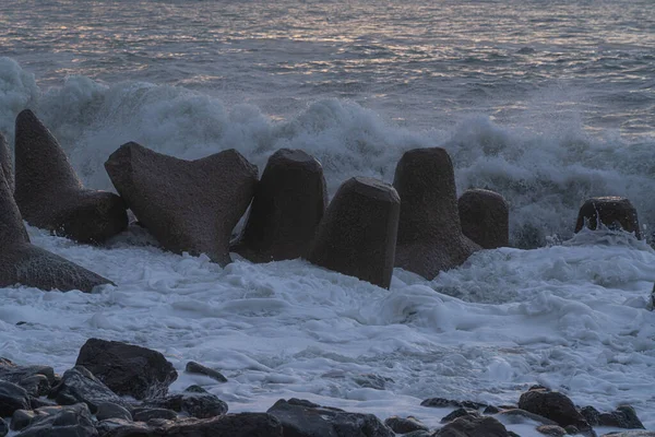 Vågor Vid Svarta Havet — Stockfoto