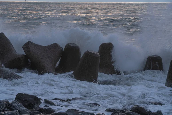 Vagues Sur Mer Noire — Photo