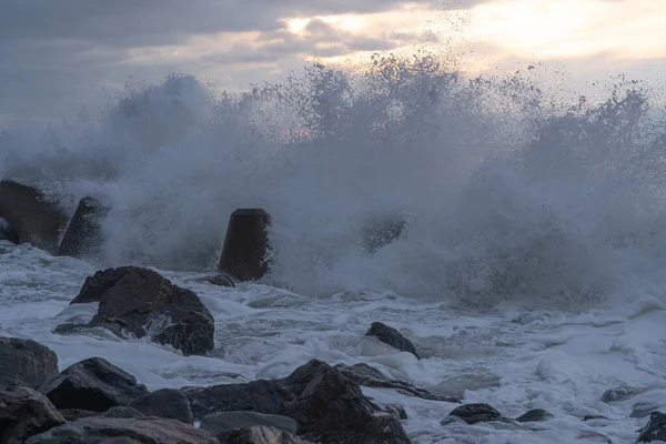 Olas Mar Negro —  Fotos de Stock