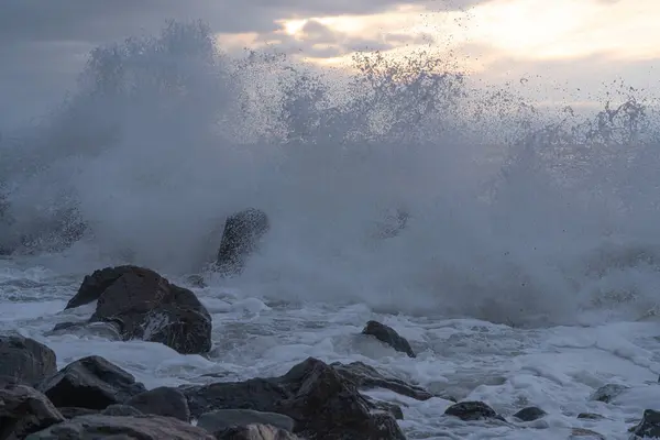 Olas Mar Negro —  Fotos de Stock