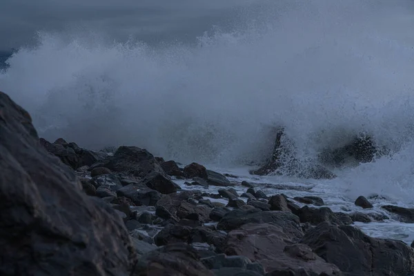 Golven Zwarte Zee — Stockfoto