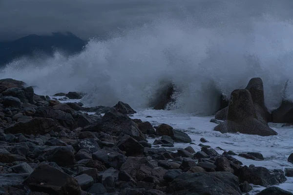 Golven Zwarte Zee — Stockfoto