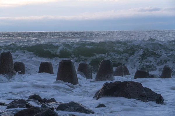 Onde Sul Mar Nero — Foto Stock