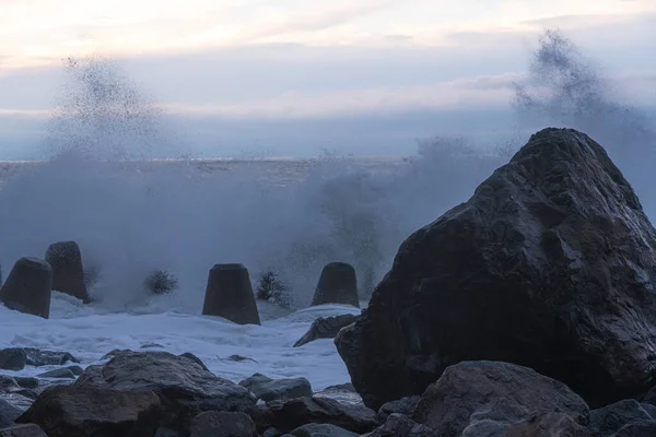 Vagues Sur Mer Noire — Photo