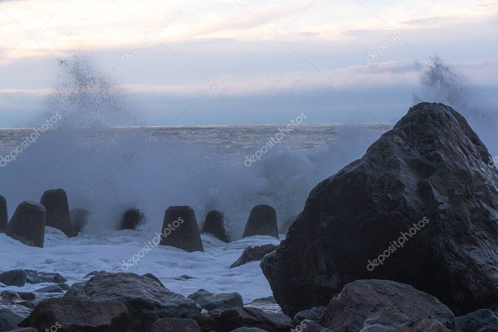 Waves on the Black Sea