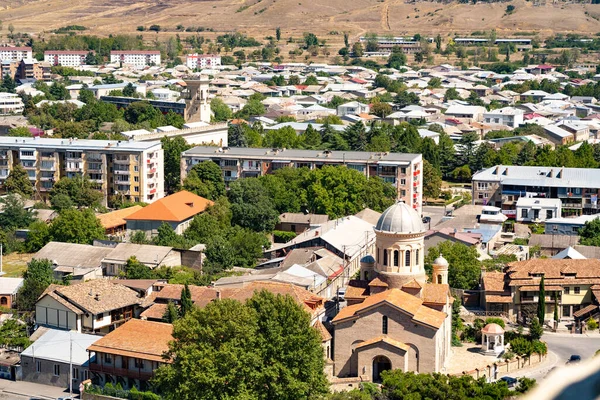View City Gori Mountain Georgia — Stock Photo, Image